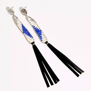 NWT free people long way earrings